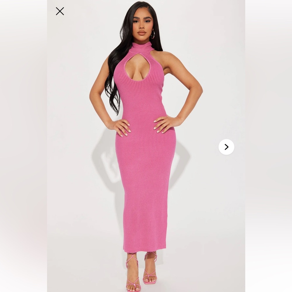 NWOT Savannah Maxi Dress - Pink